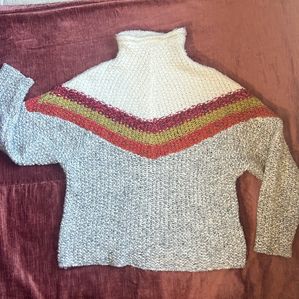 FREE PEOPLE Chunky turtle neck Sweater